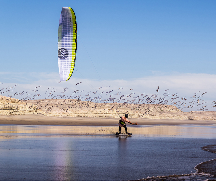 Landkite en Flysurfer SOUL2